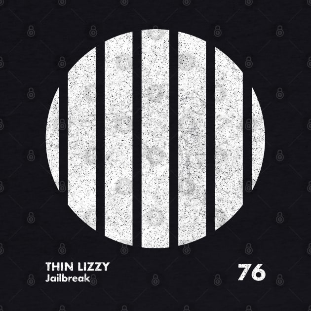 Thin Lizzy Jailbreak / Minimal Graphic Design Tribute by saudade